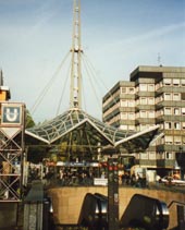 U-Bahn station at Reinoldikirche