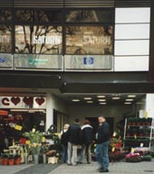 Flower shop opposite Petrikirche