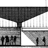 Section of ine drawing of Queensgate Market