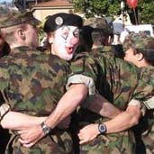 Miltary clown